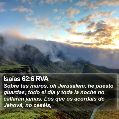 Isaías 62:6 RVA Bible Verse Image