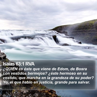 Isaías 63:1 RVA Bible Verse Image