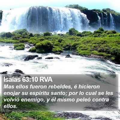Isaías 63:10 RVA Bible Verse Image