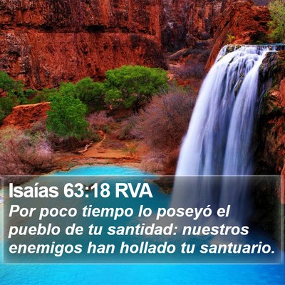 Isaías 63:18 RVA Bible Verse Image
