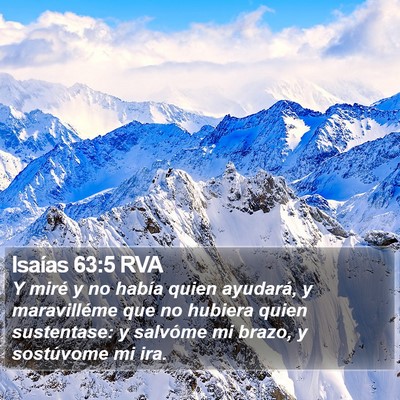 Isaías 63:5 RVA Bible Verse Image