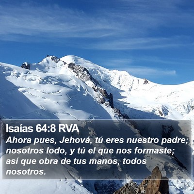Isaías 64:8 RVA Bible Verse Image