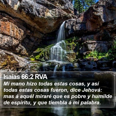 Isaías 66:2 RVA Bible Verse Image