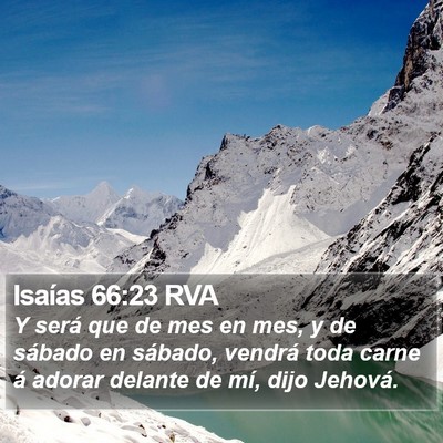 Isaías 66:23 RVA Bible Verse Image