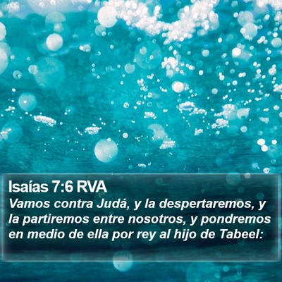 Isaías 7:6 RVA Bible Verse Image