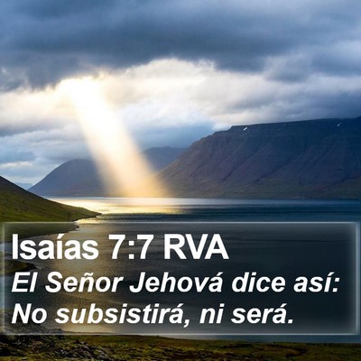 Isaías 7:7 RVA Bible Verse Image