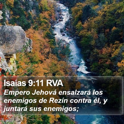 Isaías 9:11 RVA Bible Verse Image