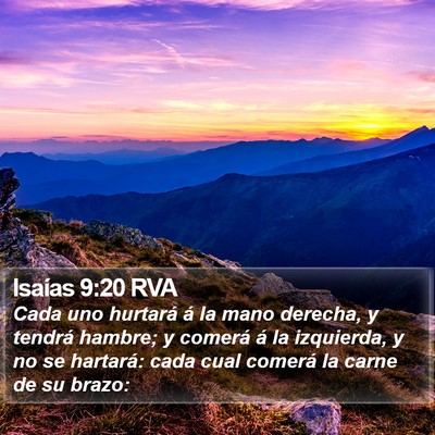 Isaías 9:20 RVA Bible Verse Image