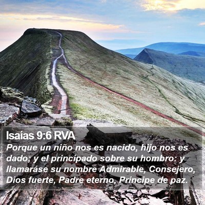 Isaías 9:6 RVA Bible Verse Image
