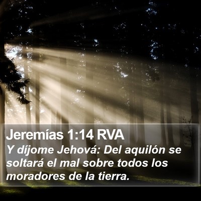 Jeremías 1:14 RVA Bible Verse Image