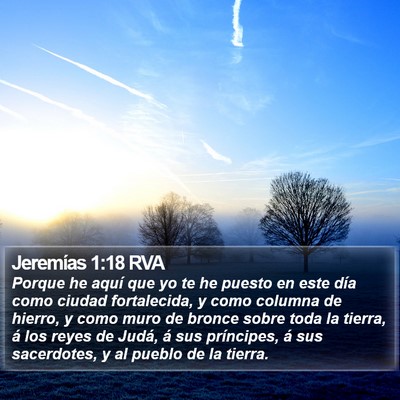 Jeremías 1:18 RVA Bible Verse Image