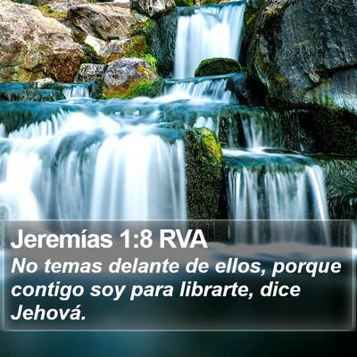 Jeremías 1:8 RVA Bible Verse Image