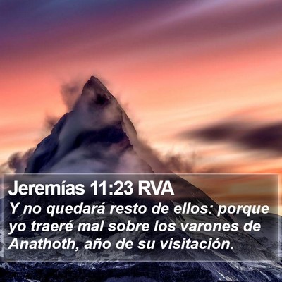 Jeremías 11:23 RVA Bible Verse Image