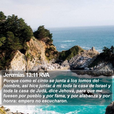 Jeremías 13:11 RVA Bible Verse Image