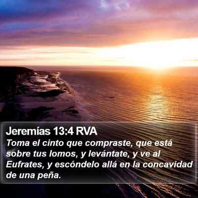 Jeremías 13:4 RVA Bible Verse Image
