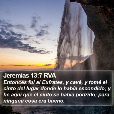 Jeremías 13:7 RVA Bible Verse Image