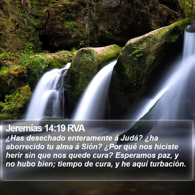 Jeremías 14:19 RVA Bible Verse Image