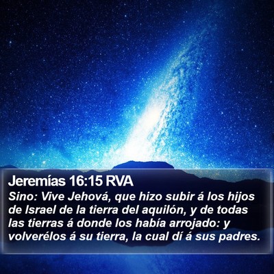 Jeremías 16:15 RVA Bible Verse Image