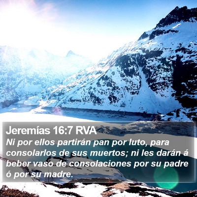 Jeremías 16:7 RVA Bible Verse Image