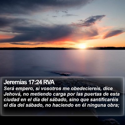 Jeremías 17:24 RVA Bible Verse Image