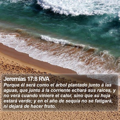 Jeremías 17:8 RVA Bible Verse Image