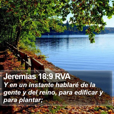Jeremías 18:9 RVA Bible Verse Image
