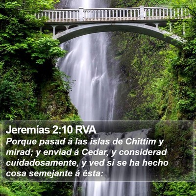 Jeremías 2:10 RVA Bible Verse Image