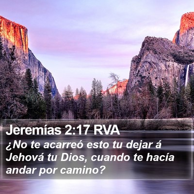 Jeremías 2:17 RVA Bible Verse Image