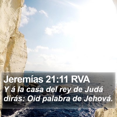 Jeremías 21:11 RVA Bible Verse Image