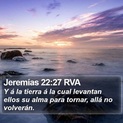 Jeremías 22:27 RVA Bible Verse Image