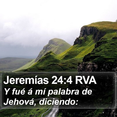 Jeremías 24:4 RVA Bible Verse Image