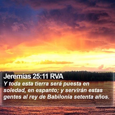 Jeremías 25:11 RVA Bible Verse Image