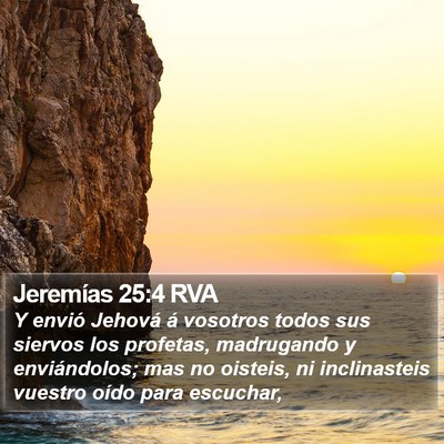 Jeremías 25:4 RVA Bible Verse Image