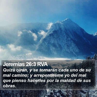 Jeremías 26:3 RVA Bible Verse Image