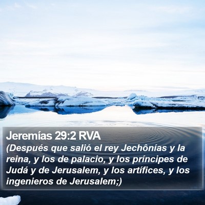 Jeremías 29:2 RVA Bible Verse Image