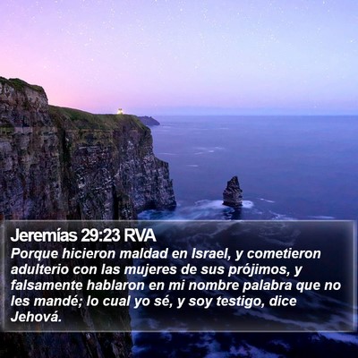 Jeremías 29:23 RVA Bible Verse Image