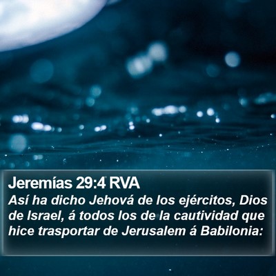 Jeremías 29:4 RVA Bible Verse Image