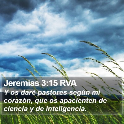 Jeremías 3:15 RVA Bible Verse Image