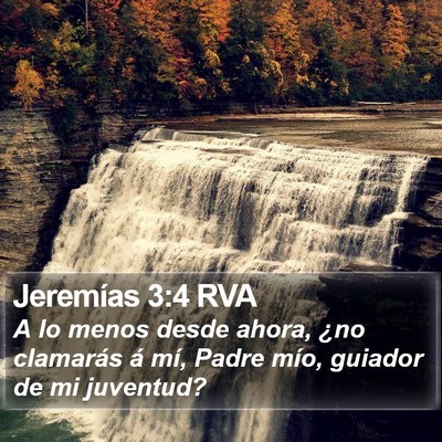 Jeremías 3:4 RVA Bible Verse Image