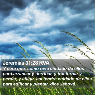 Jeremías 31:28 RVA Bible Verse Image