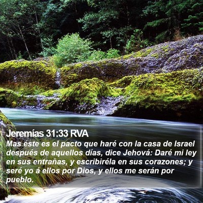 Jeremías 31:33 RVA Bible Verse Image