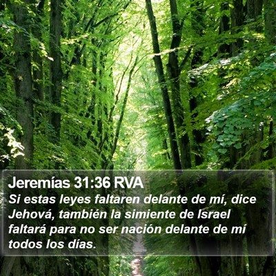 Jeremías 31:36 RVA Bible Verse Image