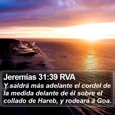 Jeremías 31:39 RVA Bible Verse Image