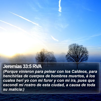 Jeremías 33:5 RVA Bible Verse Image