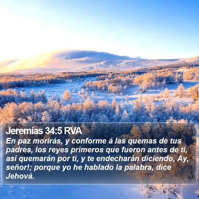 Jeremías 34:5 RVA Bible Verse Image