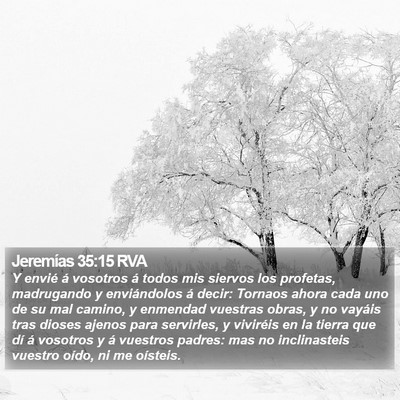 Jeremías 35:15 RVA Bible Verse Image