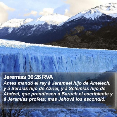 Jeremías 36:26 RVA Bible Verse Image