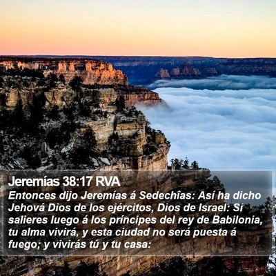 Jeremías 38:17 RVA Bible Verse Image