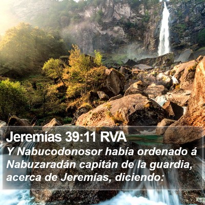 Jeremías 39:11 RVA Bible Verse Image