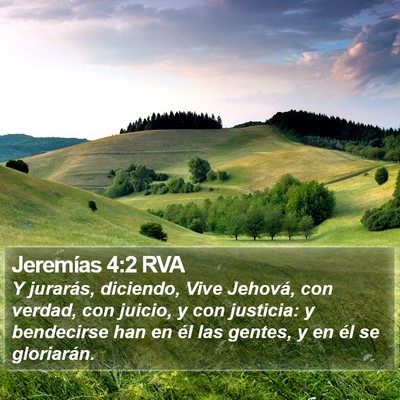 Jeremías 4:2 RVA Bible Verse Image